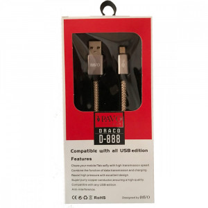 Pavo Luxury Micro Charging Cable D-888