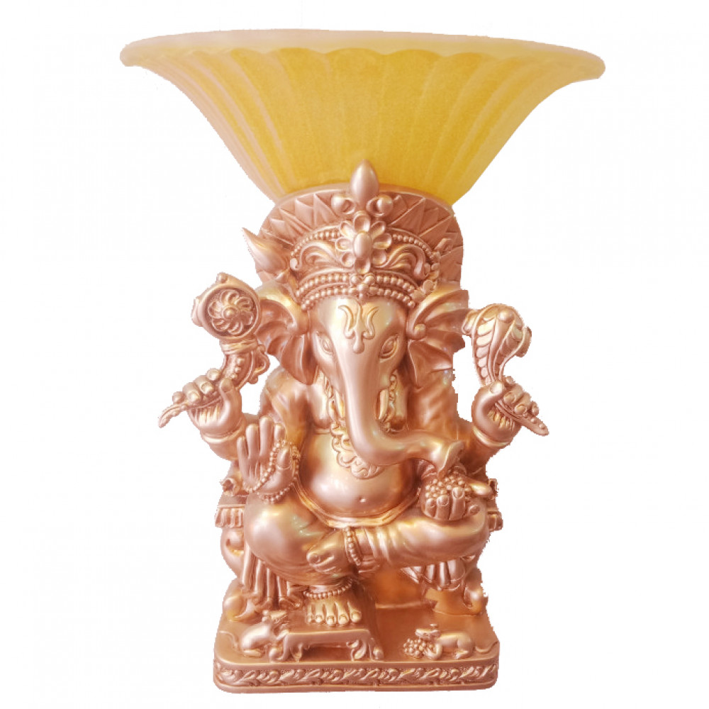 Ganesh Statue Wall Light