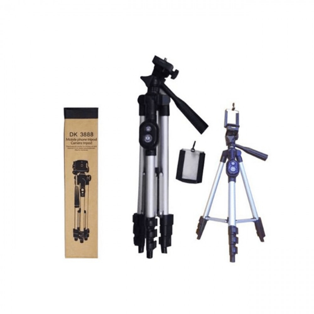 Portable & Foldable Mobile Tripod DK3888 With Bluetooth Wireless Remote