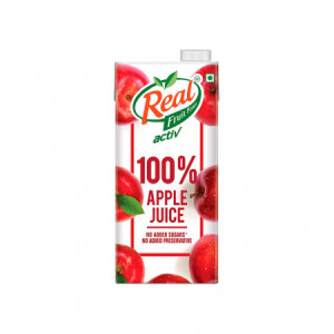 REAL ACTIVE APPLE JUICE 1LTR
